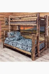 Twin / Full Old Fashion Bunk Bed