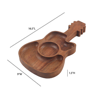 IH Wood Guitar Server Tray