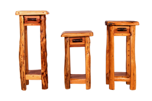 Cedar Telephone Tables