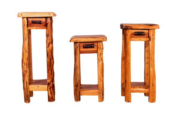 Cedar Telephone Tables