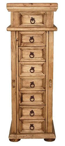 Jewelry Armoire with Side Doors - LOREC Ranch Home Furnishings