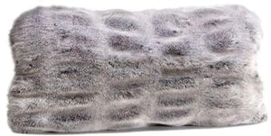 Grey Mink Pillow