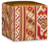 Cowhide Ottoman