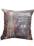 1916 Oil Drilling Rig *Limited Edition* Pillow Cover