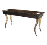 Horn Collection Sofa Table 60 inches