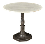 Denali Marble Top 36" Dining Table - LOREC Ranch Home Furnishings