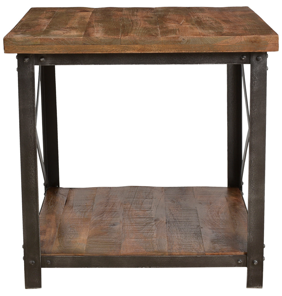 Weler End Table with Shelf