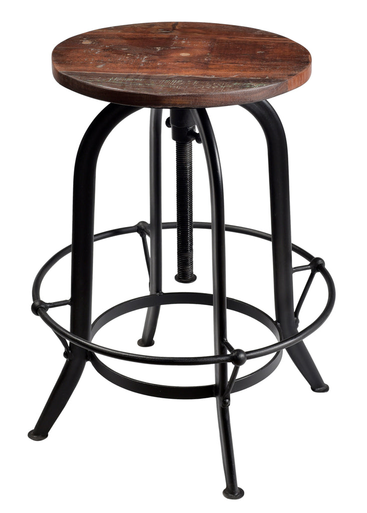 Asheville Barstool (Adjustable Height) - LOREC Ranch Home Furnishings
