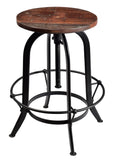 Asheville Barstool (Adjustable Height) - LOREC Ranch Home Furnishings