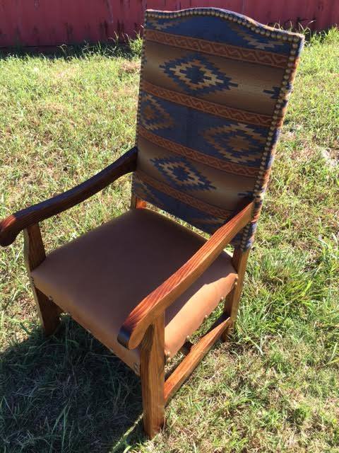 Arizona Aspen Arm Chair (Customizable!) - LOREC Ranch Home Furnishings