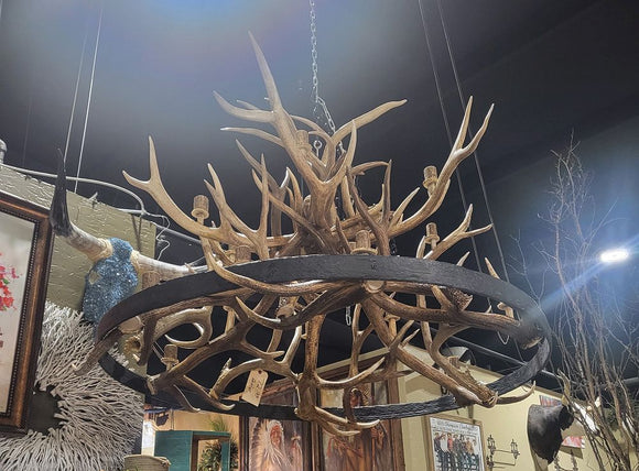 2 Tier 18 Light Chandelier Elk