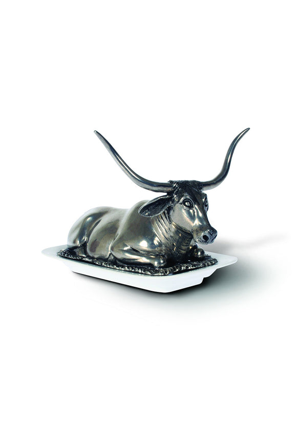 Longhorn Butter Dish