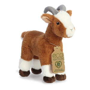 Eco Nation Stuffed Goat By Aurora 35052