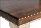 Alder Dining Table with Turned Leg (Standard) - LOREC Ranch Home Furnishings
