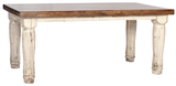 Alder Dining Table with Turned Leg (Large) - LOREC Ranch Home Furnishings