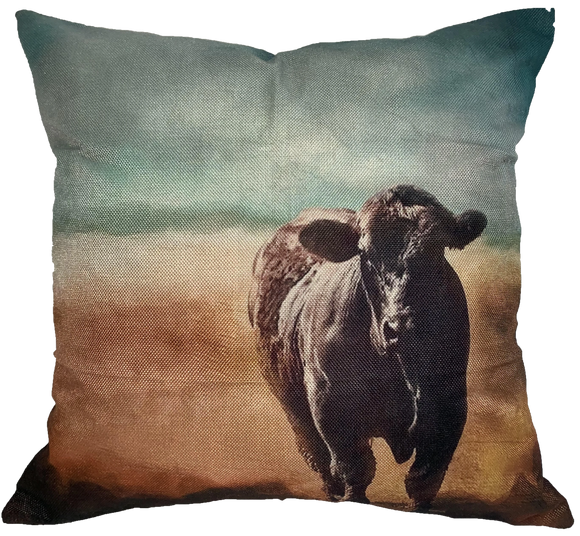 Brown Cow II Pillow *Limited Edition*