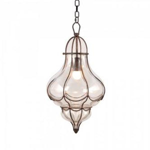 Blown Glass Pendant Light