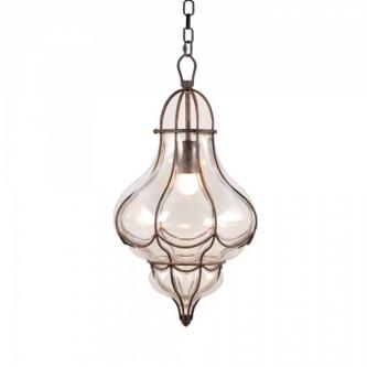 Blown Glass Pendant Light