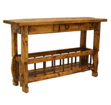 Chihuahua Sofa Table with Iron (Customizable!) - LOREC Ranch Home Furnishings