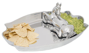 Horse Chip n' Dip Bowl