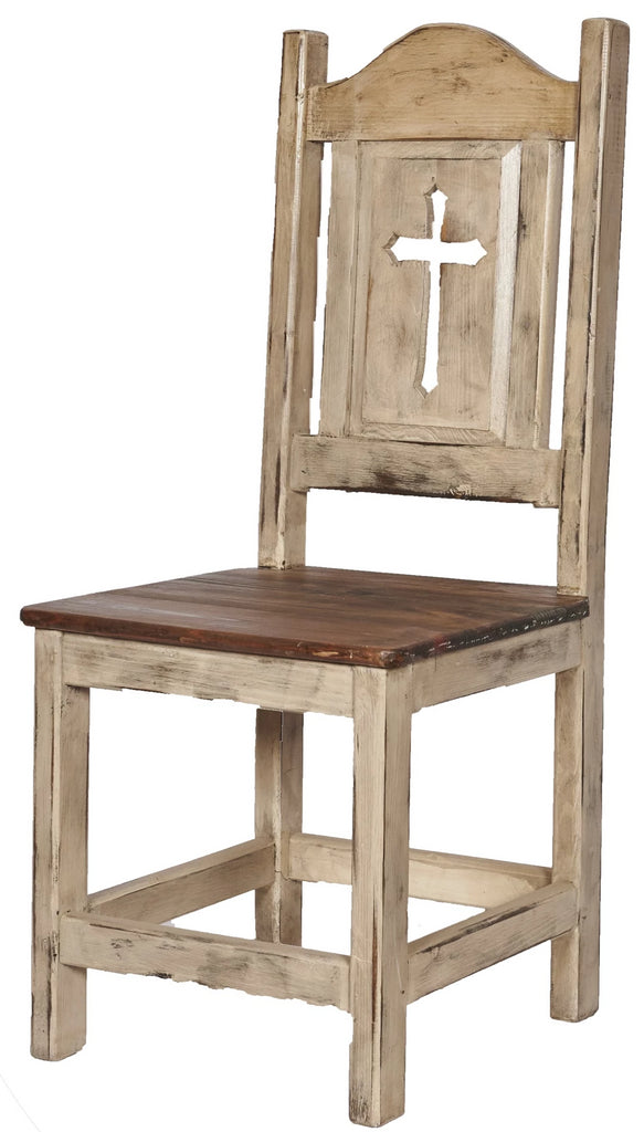 Cross Side Dining Chair - LOREC Ranch Home Furnishings