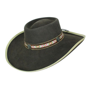 Land Owner'S Brown Felt Hat - Medium