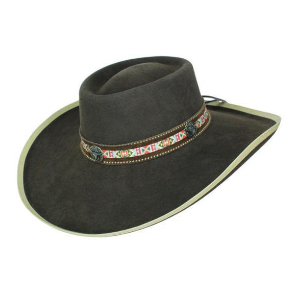 Land Owner'S Brown Felt Hat - Small