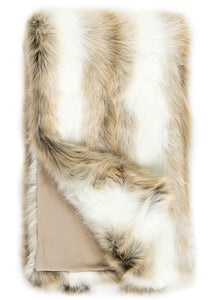 New Arctic Fox Throw