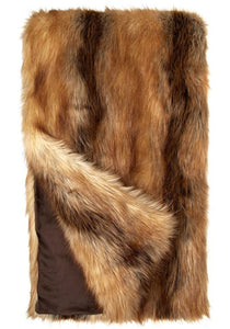 New Limited Edition Red Fox Throw