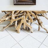 Console Table Made From Teakwood Root