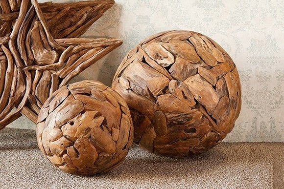 Luxury Teak Driftwood Ball