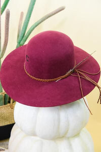  Free Spirit Burgandy Hat