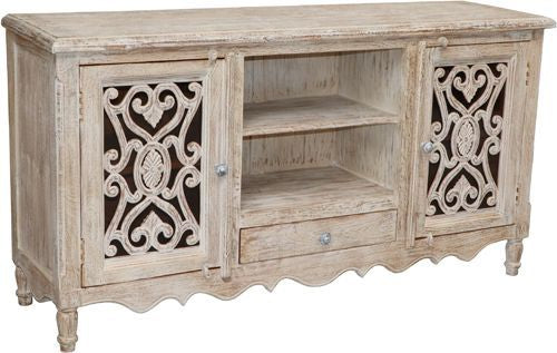 Carved Tv Stand