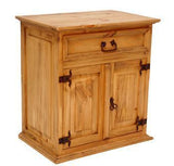 Mansion Night Stand With Star - LOREC Ranch Home Furnishings