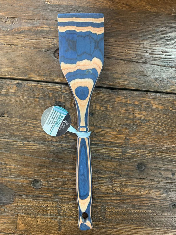 Blue Pakka Wood Spatula