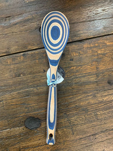 Blue Pakka Wood Spoon