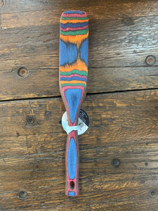 Rainbow Pakka Wood Spurtle