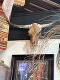 Steer Skulls Floral Arrangements - LOREC Ranch Home Furnishings