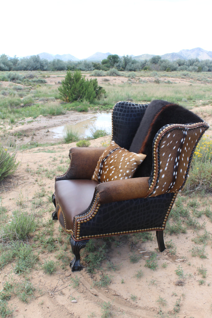 Wild West Wingback Chair - LOREC Ranch Home Furnishings