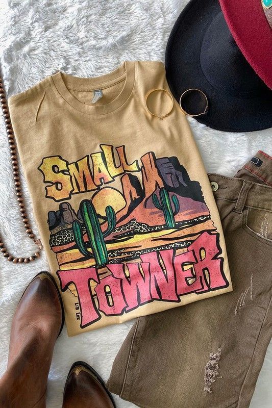 Small Towner Tee In Mustard