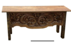 Small Carved Credenza