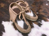 Cowhide Moccasins