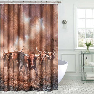 Day Of Horns Shower Curtain