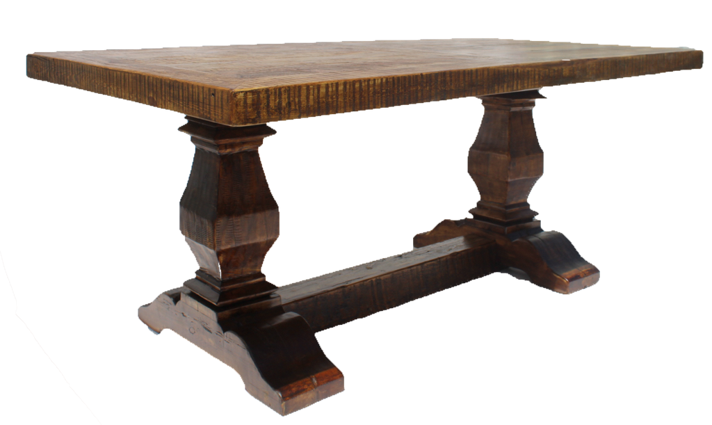 Old Fashioned Dining Table (10-12') - LOREC Ranch Home Furnishings