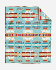 Chief Joseph Aqua Blanket