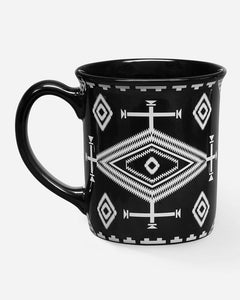 Los Ojos Black Mug