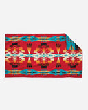 Tucson Scarlet Saddle Blanket