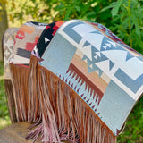 Table Runner made with Pendleton Fabric