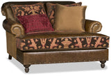 Chaise Lounge In Relic And Ryder Walnut