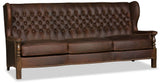 Tufted Sofa With Relic Finish And 1 Small Z Finish Nailhead L2-L1667-97 - LOREC Ranch Home Furnishings